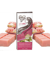 Angel Hair Raspberry Chocolate with Pistachio & Cotton Candy - 100gr - Aladdin Business