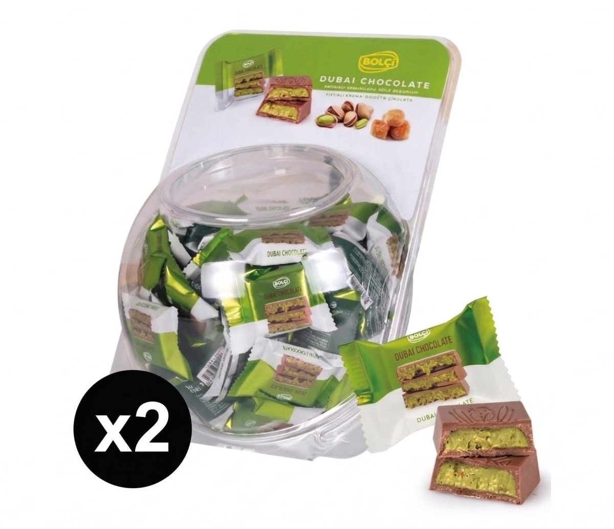 Antep Pistachio & Kadayif Dubai Chocolate Bar - 16gr - Aladdin Business