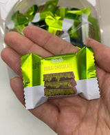 Antep Pistachio & Kadayif Dubai Chocolate Bar - 2 Round Boxes x 16g x 75 Pieces