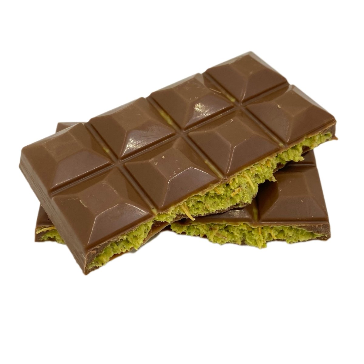Kadayif Chocolate with Pistachio | Best Kadayif Dubai Chocolate Bar - 45 Pieces x 100g