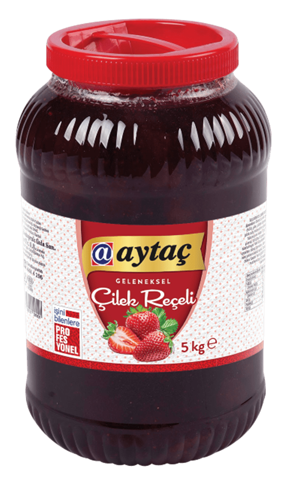 Authentic Turkish Strawberry Jam - 4 x 5 kg - Aladdin Business