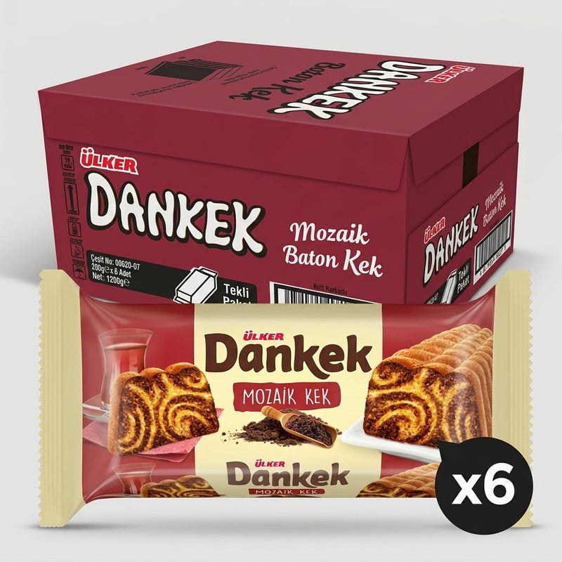 Dankek Mossaic Cake - 200g x 6 Packs