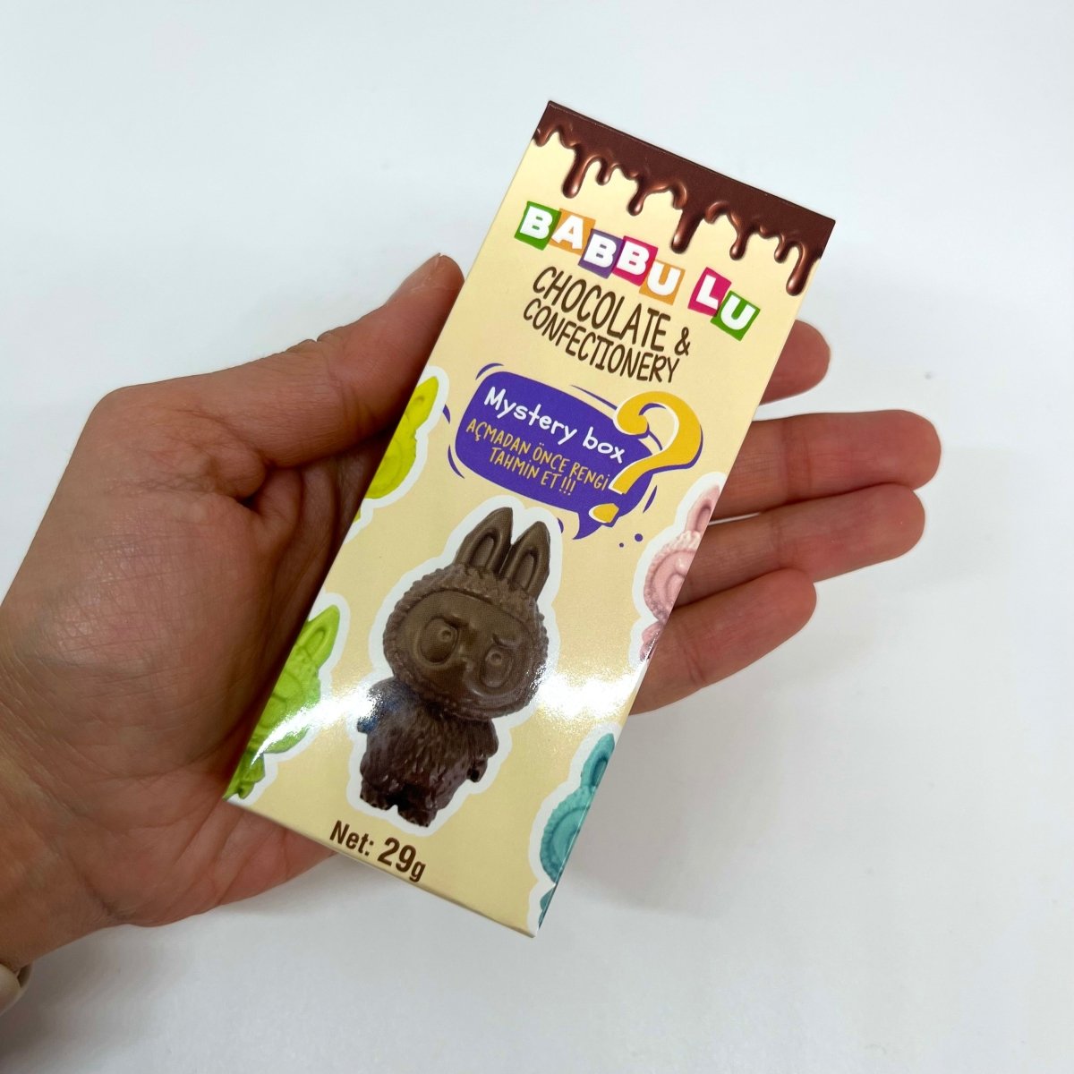 Babbulu Color Series – Mystery White Confectionery Chocolate 29g - Aladdin Business