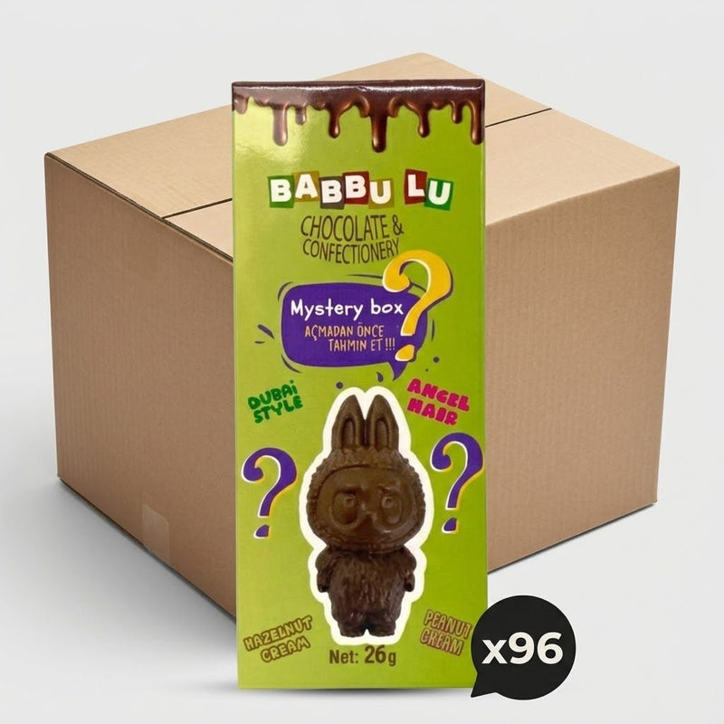 Babbulu Mystery Duo Chocolate – Angel Hair & Dubai Cream Edition (26g) - Aladdin Business