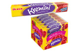 Premium Raspberry Flavored Soft Chewy Candy - 1 Case - 240 Packs x 44g Each