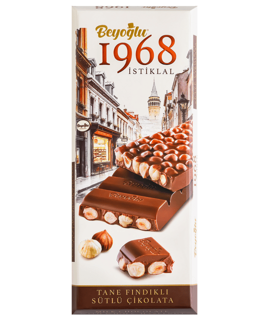1968 Istiklal Classic Chocolate with Whole Roasted Hazelnuts - 36 Pieces x 170g