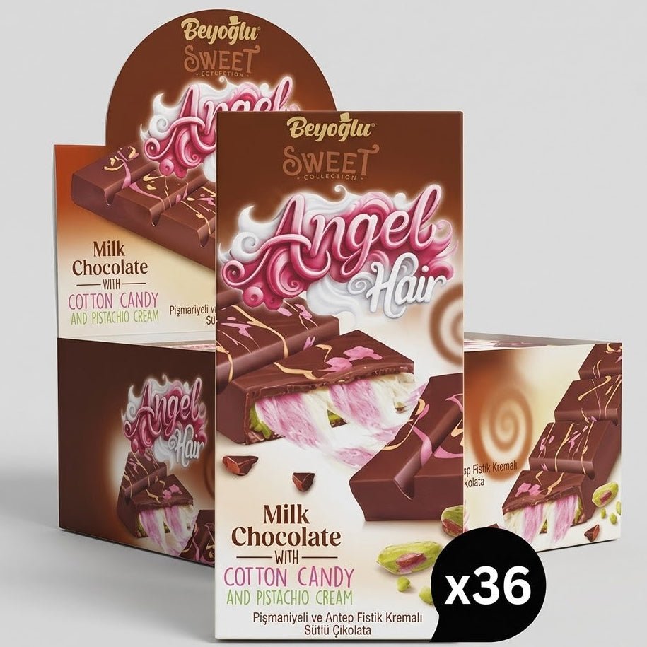 Beyoglu | Angel Hair Chocolate with Cotton Candy and Pistachio Cream - 170gr - Aladdin Business