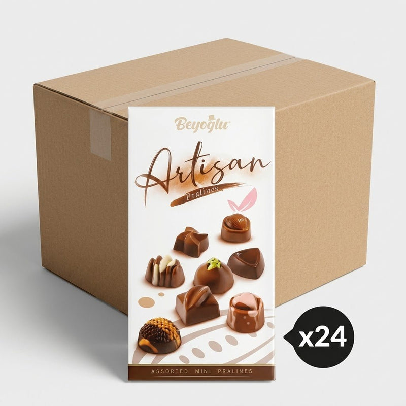 Beyoglu Artisan Premium Assorted Mini Chocolate Pralines - 2.82 oz (80g) - Aladdin Business