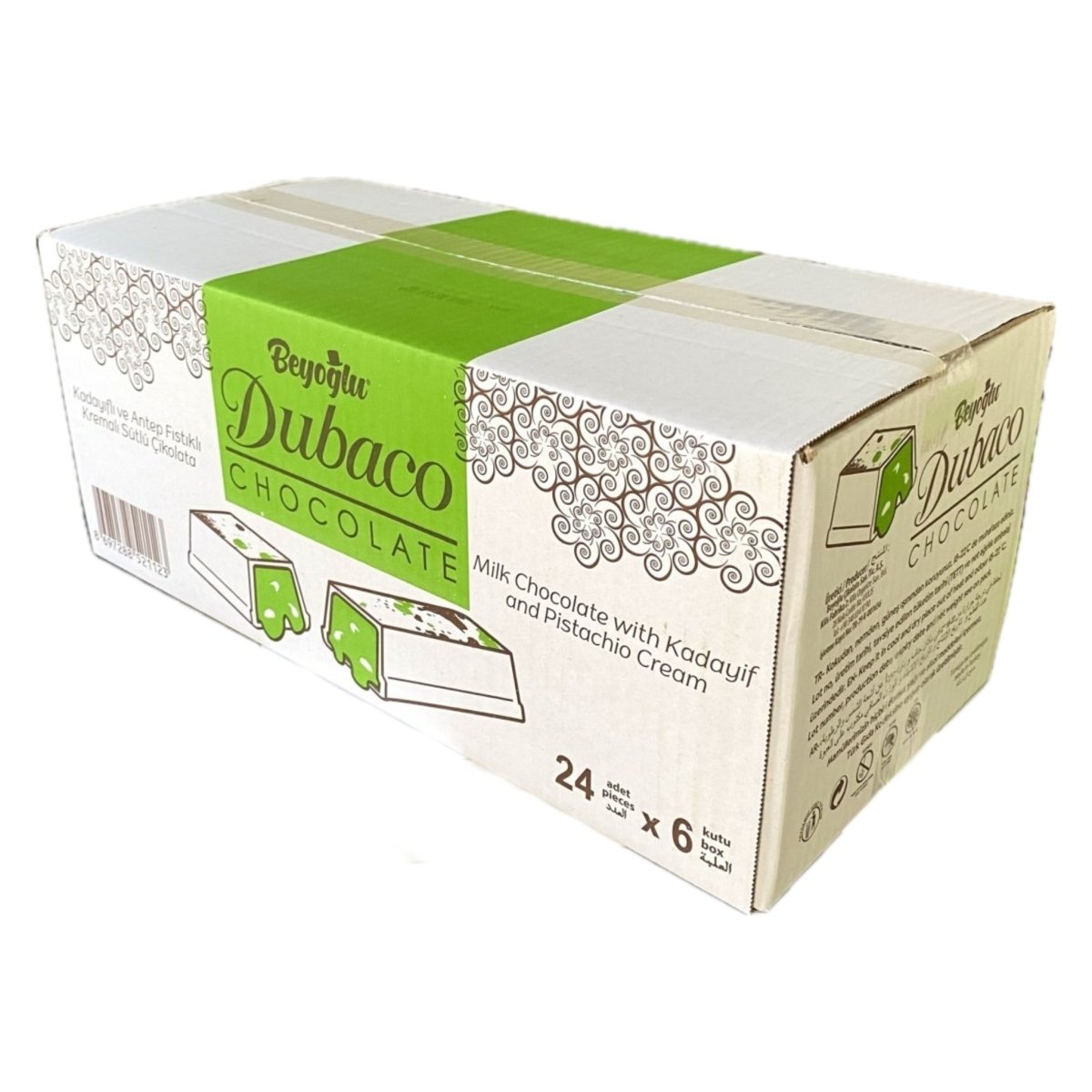 Dubaco Crispy Kadayif Dubai Chocolate - 144 Pieces x 35 gr