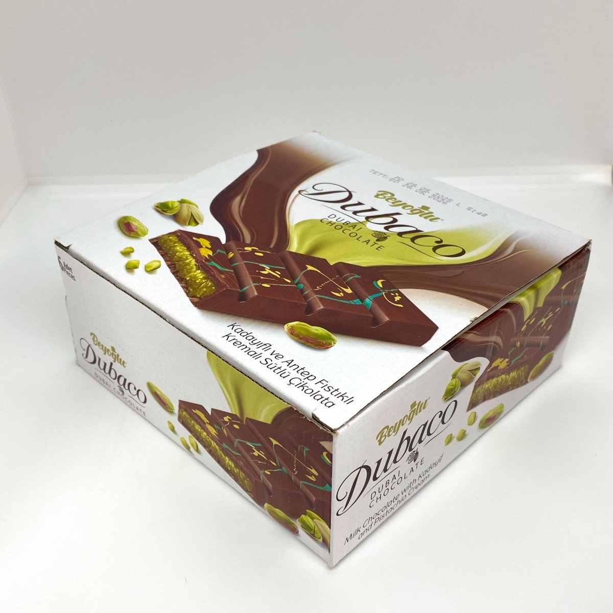 Dubaco Crispy Kadayif Dubai Chocolate - 72 Pieces x 95 gr