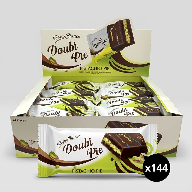 Beyoglu | Dubai Cocoa & Pistachio Doubi Pie Cake - 40g - Aladdin Business