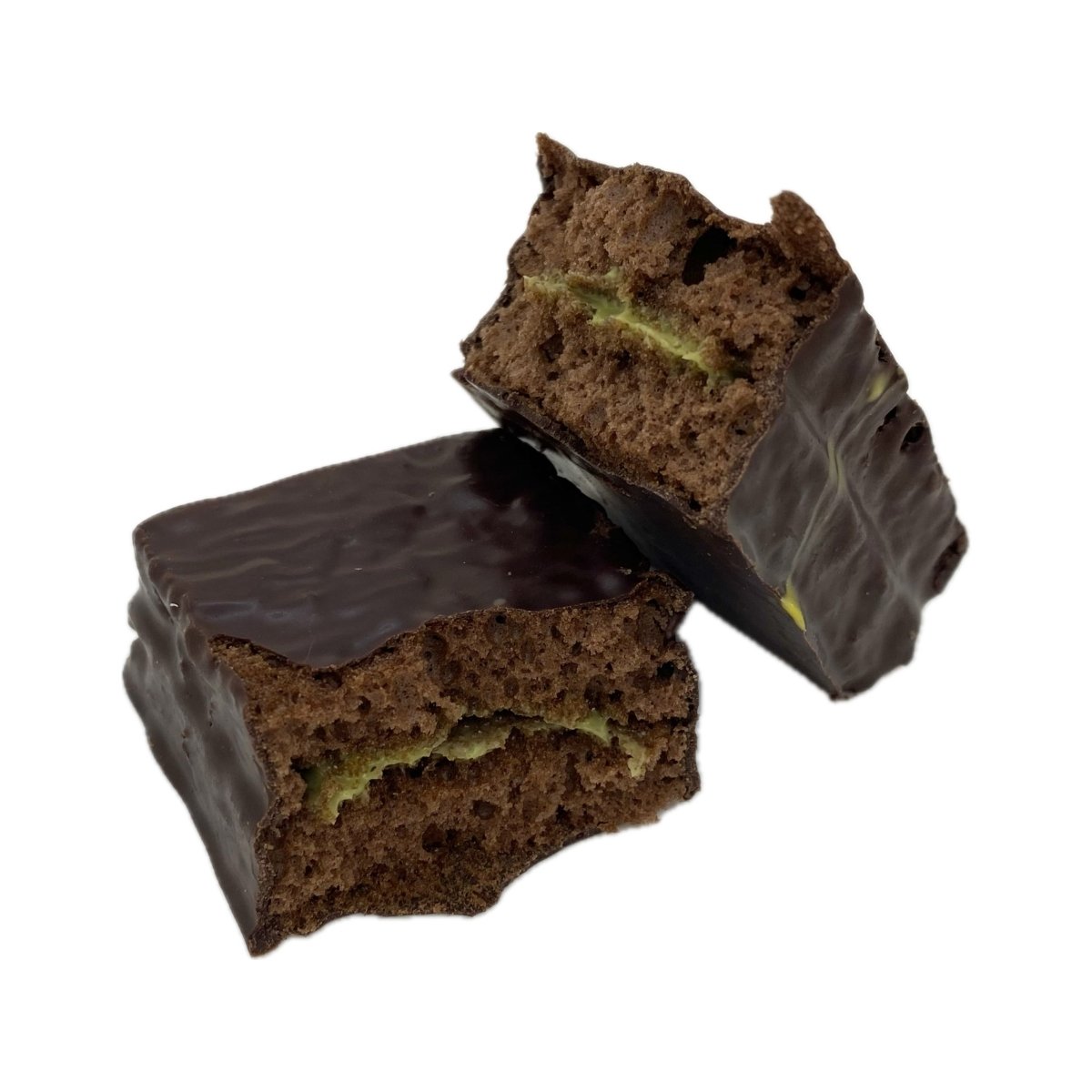 Dubai Cocoa & Pistachio Doubi Pie Cake - 144 Pieces x 40 gr