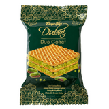 Dubai Duo Wafer (Pistachio and Kadayif Cream Filled) - 144 Pieces x 36 gr