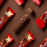 Beyoglu Hazelnut Rain Premium Chocolate Bar with Chopped Roasted Hazelnuts - 1.23 oz (35g) - Aladdin Business