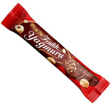 Hazelnut Rain Premium Chocolate Bar with Chopped Roasted Hazelnuts - 144 Pieces x 35g