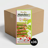 Beyoglu Matchico Premium Matcha Infused White Chocolate with Strawberry & Raspberry Cream - 3.36 oz (95g) - Aladdin Business