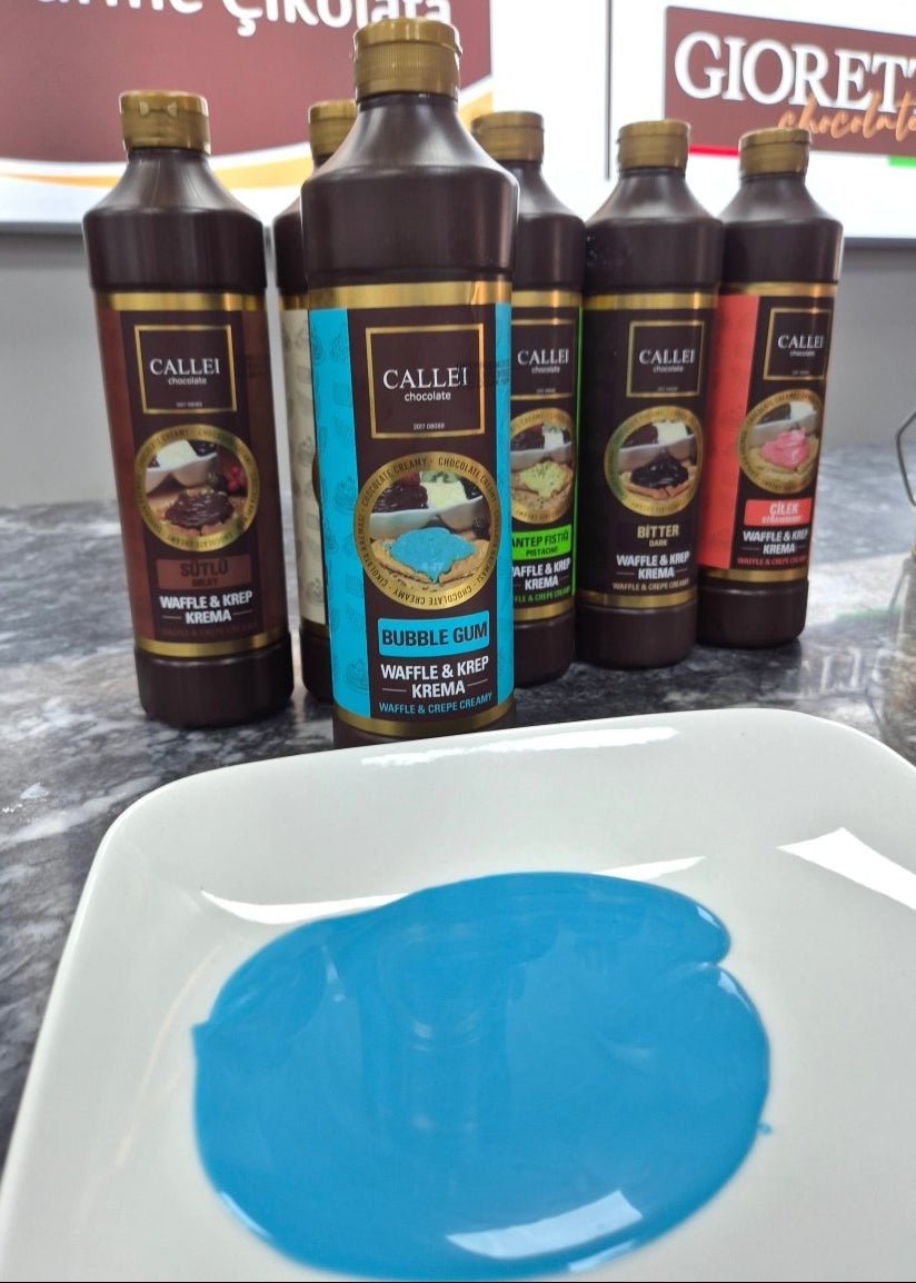 Callei Bubble Gum Cream for Waffle, Pancake & Desserts 1000gr - Aladdin Business