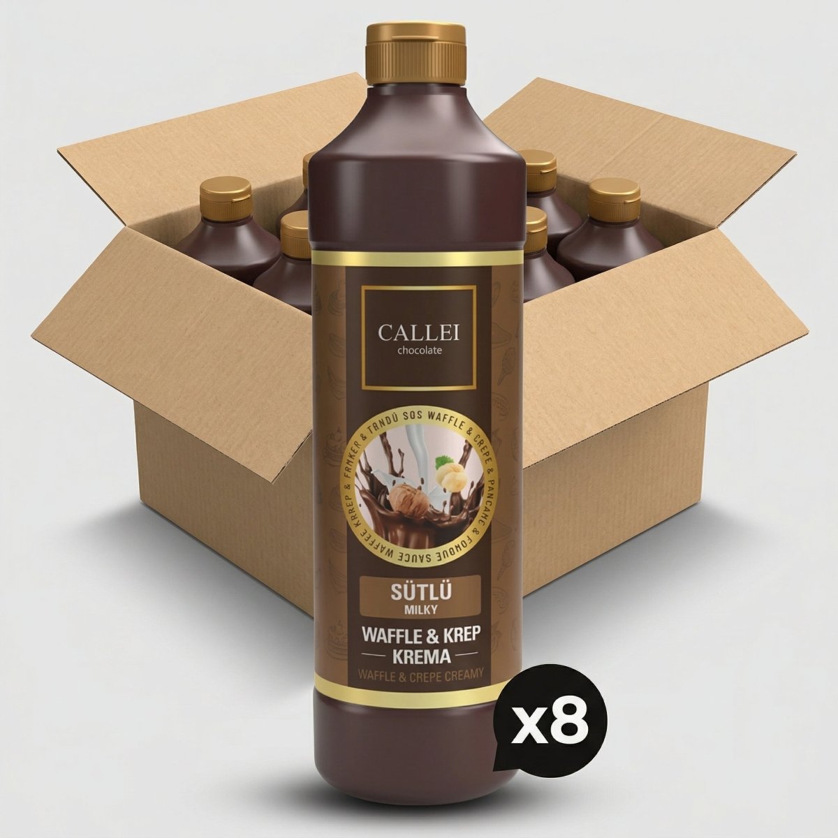 Callei Chocolate Sauce for Waffles, Pancakes & Fondue 1000g - Aladdin Business