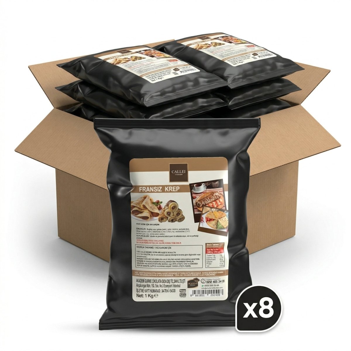 Callei Professional French Crepe Mix - 1 kg - Aladdin Business