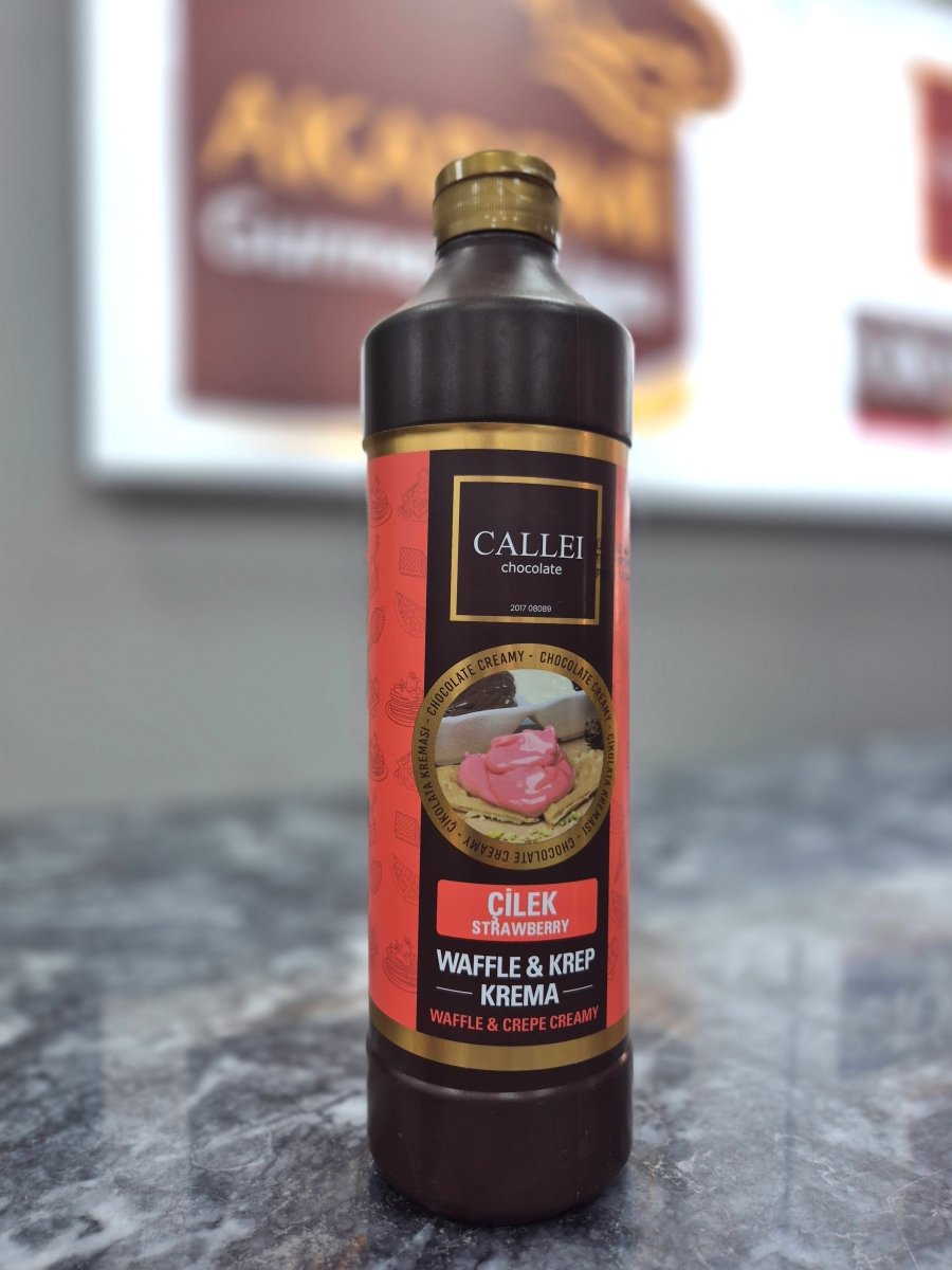 Callei | Strawberry Cream for Waffle & Crepe 1000gr - Aladdin Business