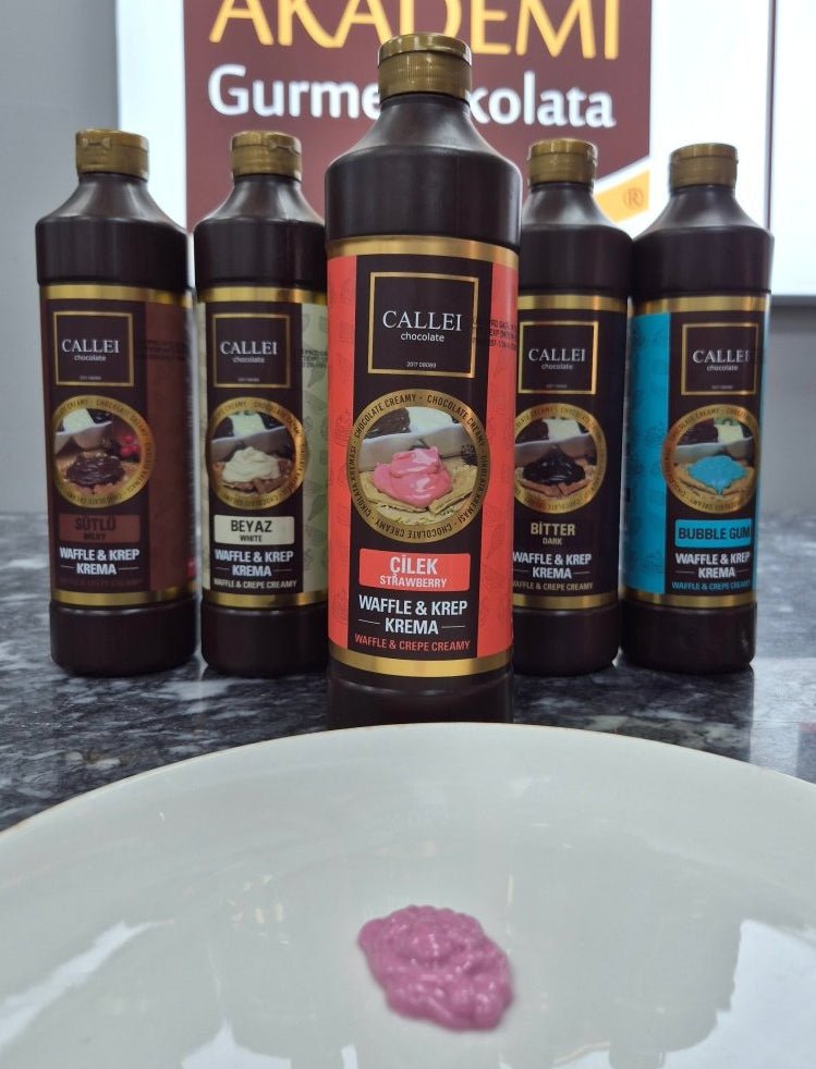 Callei | Strawberry Cream for Waffle & Crepe 1000gr - Aladdin Business