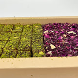 Premium Assorted Turkish Delight (Double Pistachio & Rose Petal) - 14 Pieces x 300g