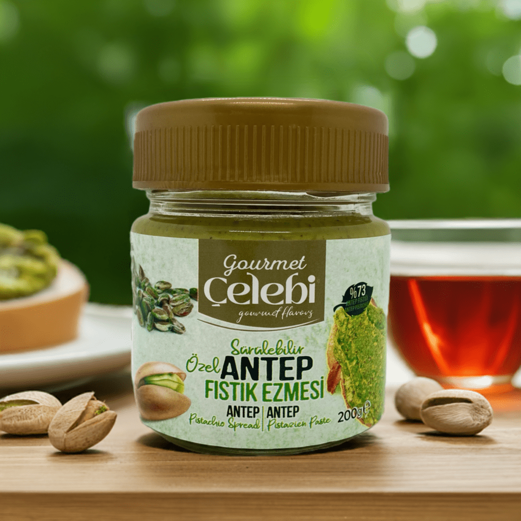 Premium Antep Pistachio Butter (Chunks) - 200g x 12 Jars