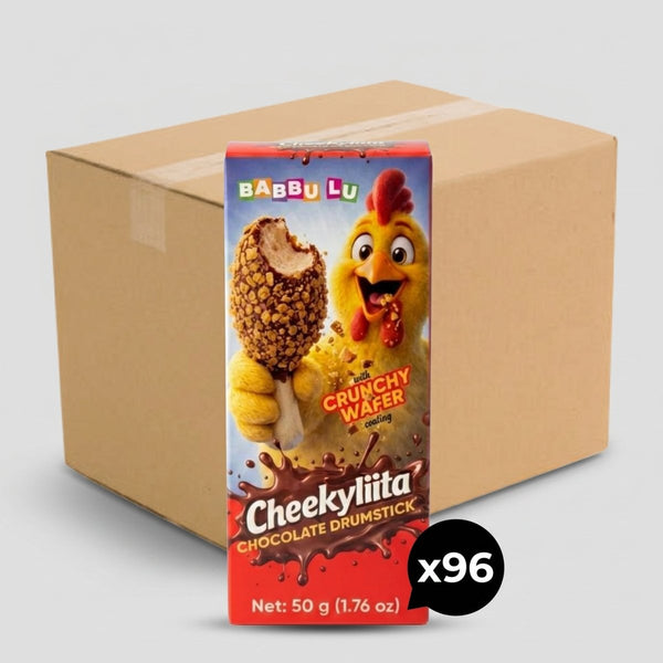 Cheekyliita Chocolate Drumstick - 96 Packs x 50g - Aladdin Business