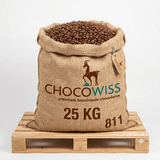 Chocowiss Premium Dark Chocolate Couverture 811 54.5% - 25kg - Aladdin Business