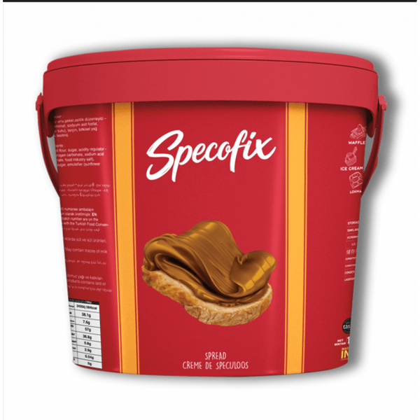 Chocoworld Specofix Crema - Speculoos Spread | 3kg x 2 Buckets Case - Aladdin Business