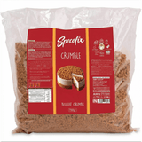 Chocoworld Specofix Crumble - Biscuit Topping | 1kg x 6 Bottles Case - Aladdin Business