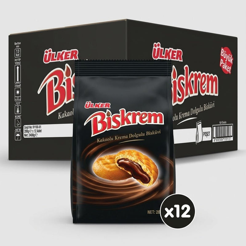 Cookies with Chocolate L Bag - 12 Pieces x 200g - Aladdin Business