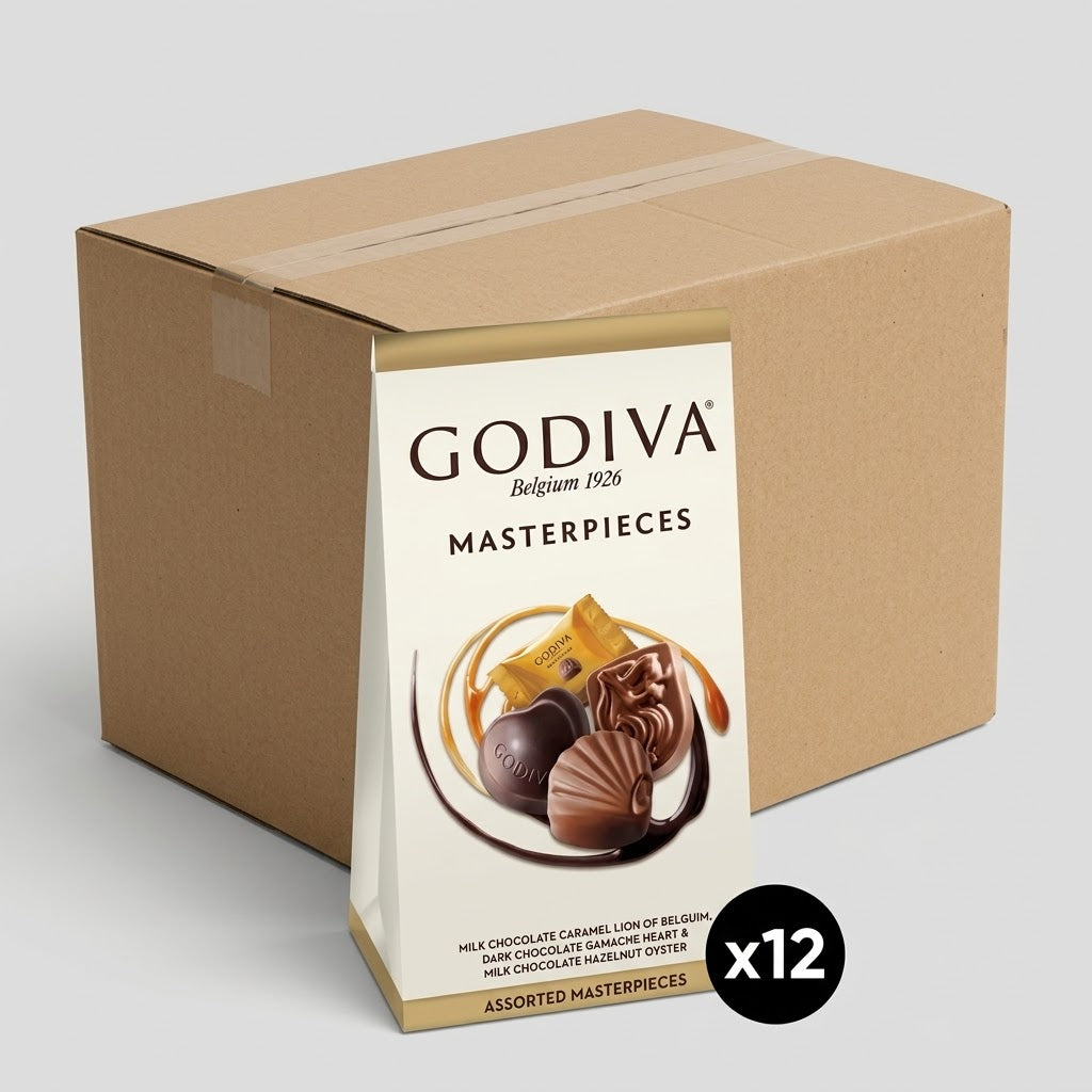 Godiva Assorted Masterpieces Chococlate - 115g x 12 Pieces