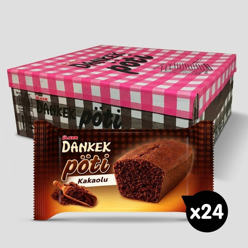 Dankek Poti Muffin Cake with Cocoa - 35g x 24 Pieces - Aladdin Business