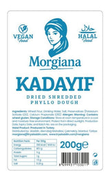 Dried Kataifi/Kadayif - Bulk Shredded Phyllo Dough - 16lb (7.25kg)