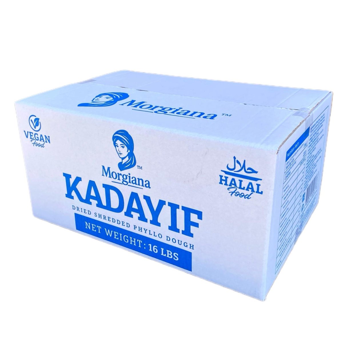 Dried Kataifi/Kadayif - Bulk Shredded Phyllo Dough - 16lb (7.25kg)