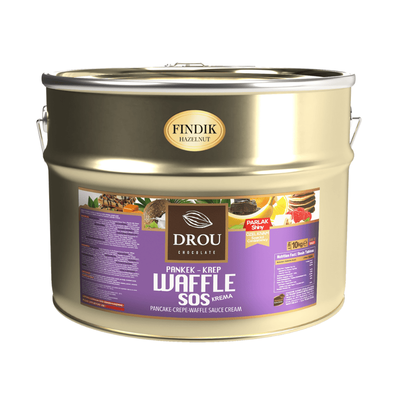Drou Hazelnut Chocolate Sauce for Waffle, Crepe & Pancake (10kg) - TryAladdin