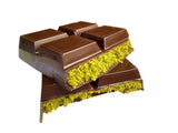 Dubai Chocolate - 200g Belgian Chocolate with Pistachio & Kadayif - 200g x 10 Bars