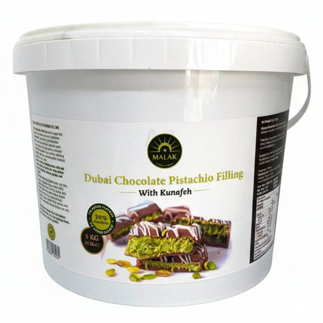 Dubai Chocolate Pistachio Filling with Kunafeh - 30% Pistachio - Aladdin Business