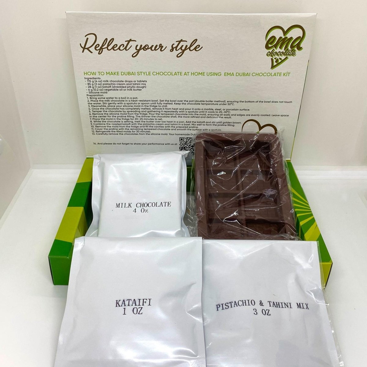 Dubai Chocolate Preparation Pack - All in One DIY Preparation Kit - Aladdin Business