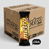 Metro Chocolate Coated Caramel & Nougat Bar - 144 Pieces x 36g