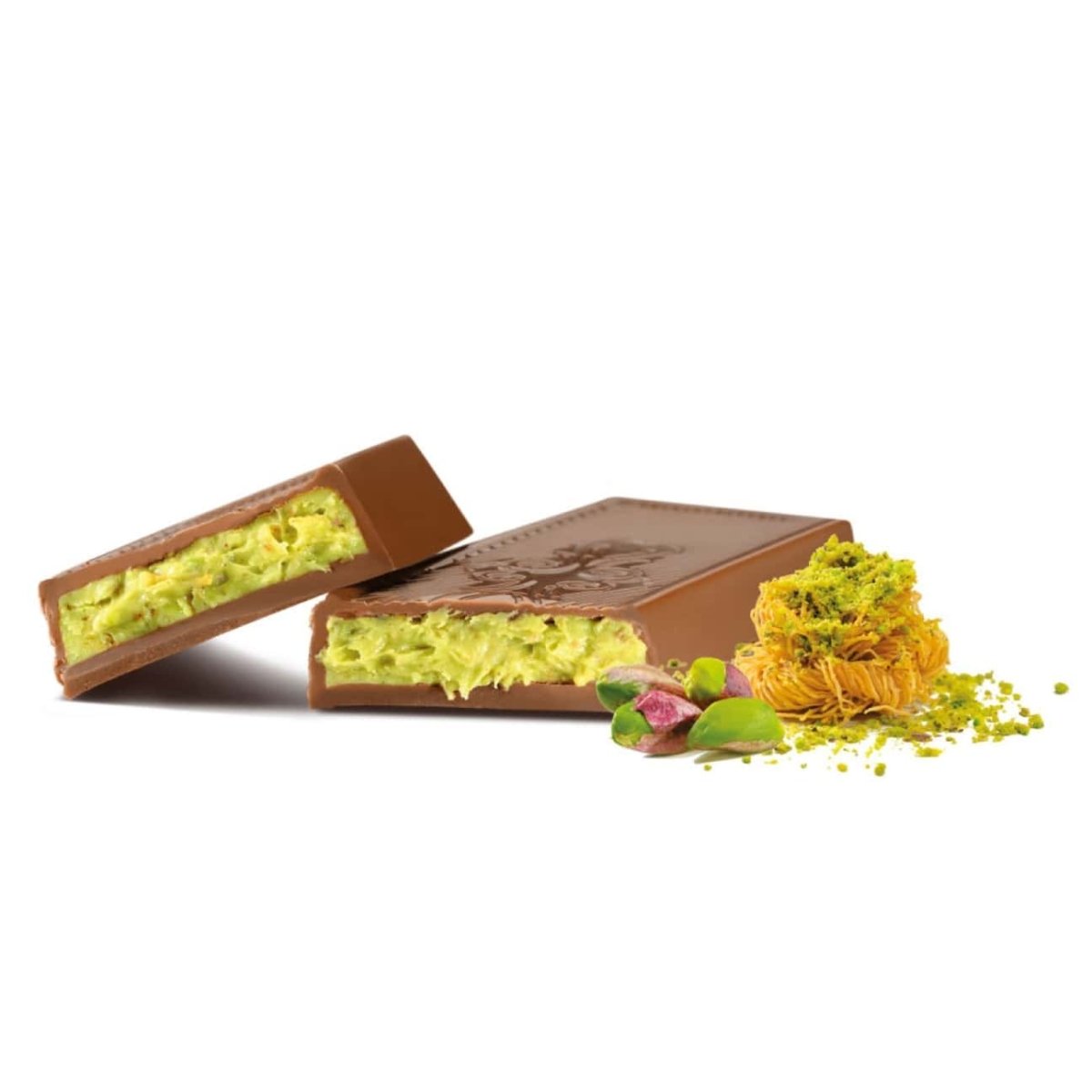 Elit Dubai Chocolate with Pistachio Cream and Crispy Kataifi - 30g - Aladdin Business