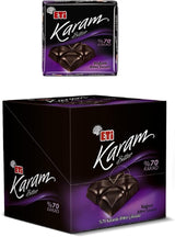 Eti Karam 70% Cocoa Dark Chocolate - 36 Pieces x 60g