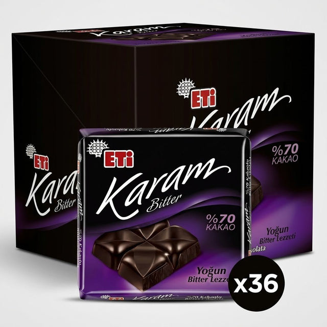 Eti Karam 70% Cocoa Dark Chocolate 60g - Aladdin Business