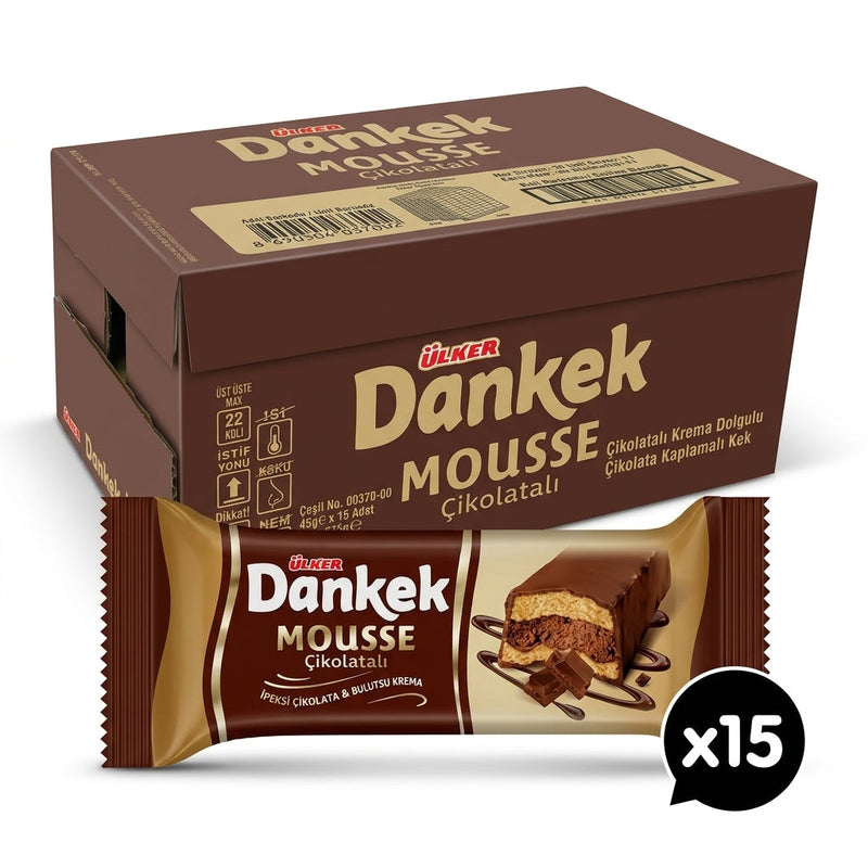 Dankek Mousse Cake - 45g x 15 Pieces