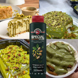 Antep Pistachio Topping Sauce 5% - Gourmet Dessert Drizzle - 940g x 6 Bottles
