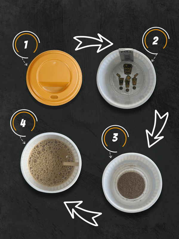 Gold Cup Cold Coffee - Original Flavor | Case of 120 - Aladdin Business