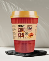 Gold Cup Creamy Chicken Instant Soup Cups | Case of 120 - Aladdin Business