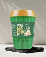 Gold Cup Creamy Mushroom Instant Soup Cups | Case of 120 - Aladdin Business