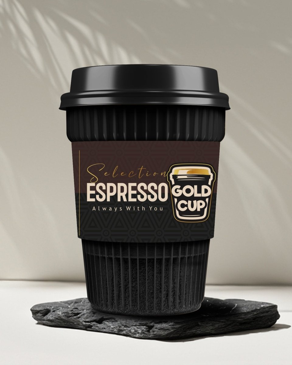Gold Cup Espresso Instant Coffee Cups | Case of 120 - Aladdin Business